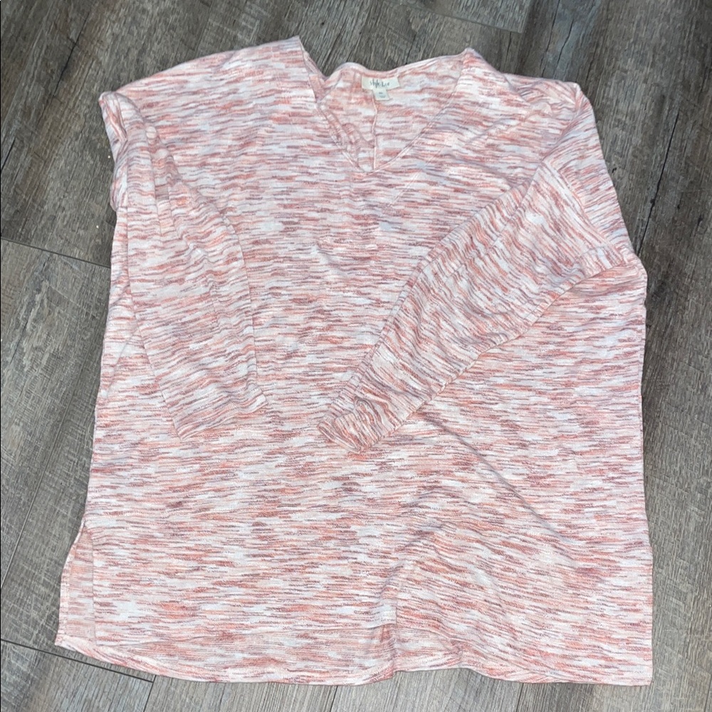 Women’s Pink tones Long Sleeve summer sweater